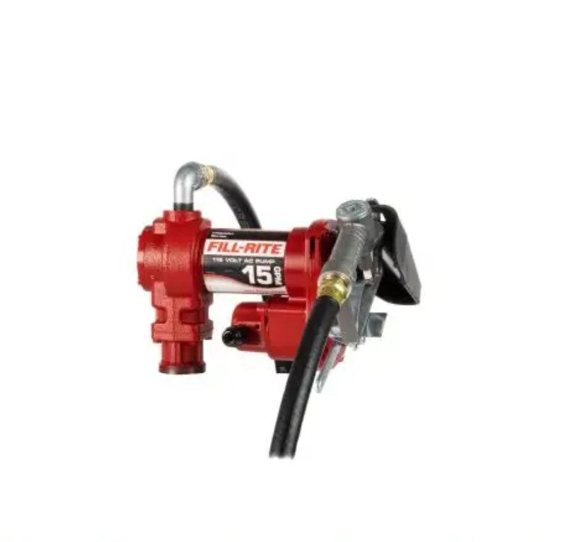Fill-Rite Fr610h 115V AC Transfer Pump, Up to 13 GPM