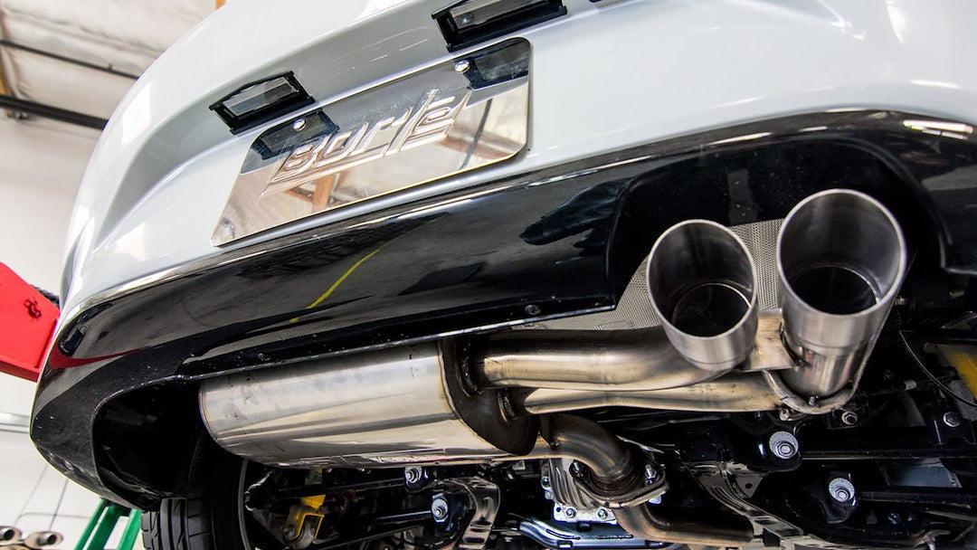 Borla S-Type Axle Back System Single Dual Exhaust System Kit 11919 - image 2