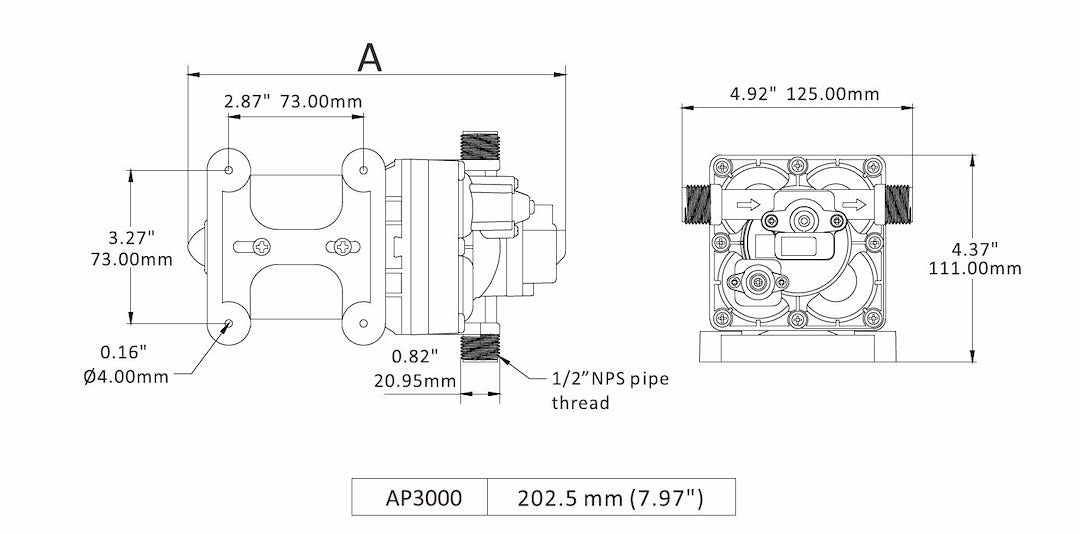 Aqua Pro 21849 Fresh Water Pump - image 2