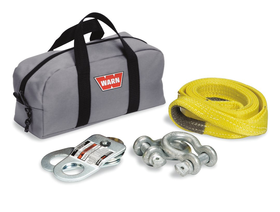 Warn 70792 Winch Rigging Kit with Gray Storage Bag