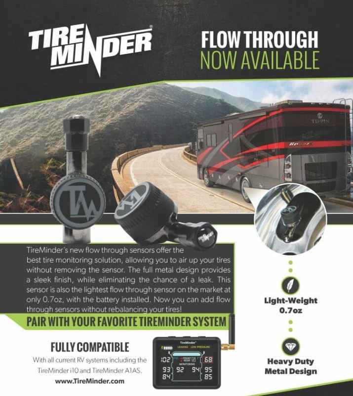 Minder Research TM22160 TireMinder TPMS - 6 Sensors