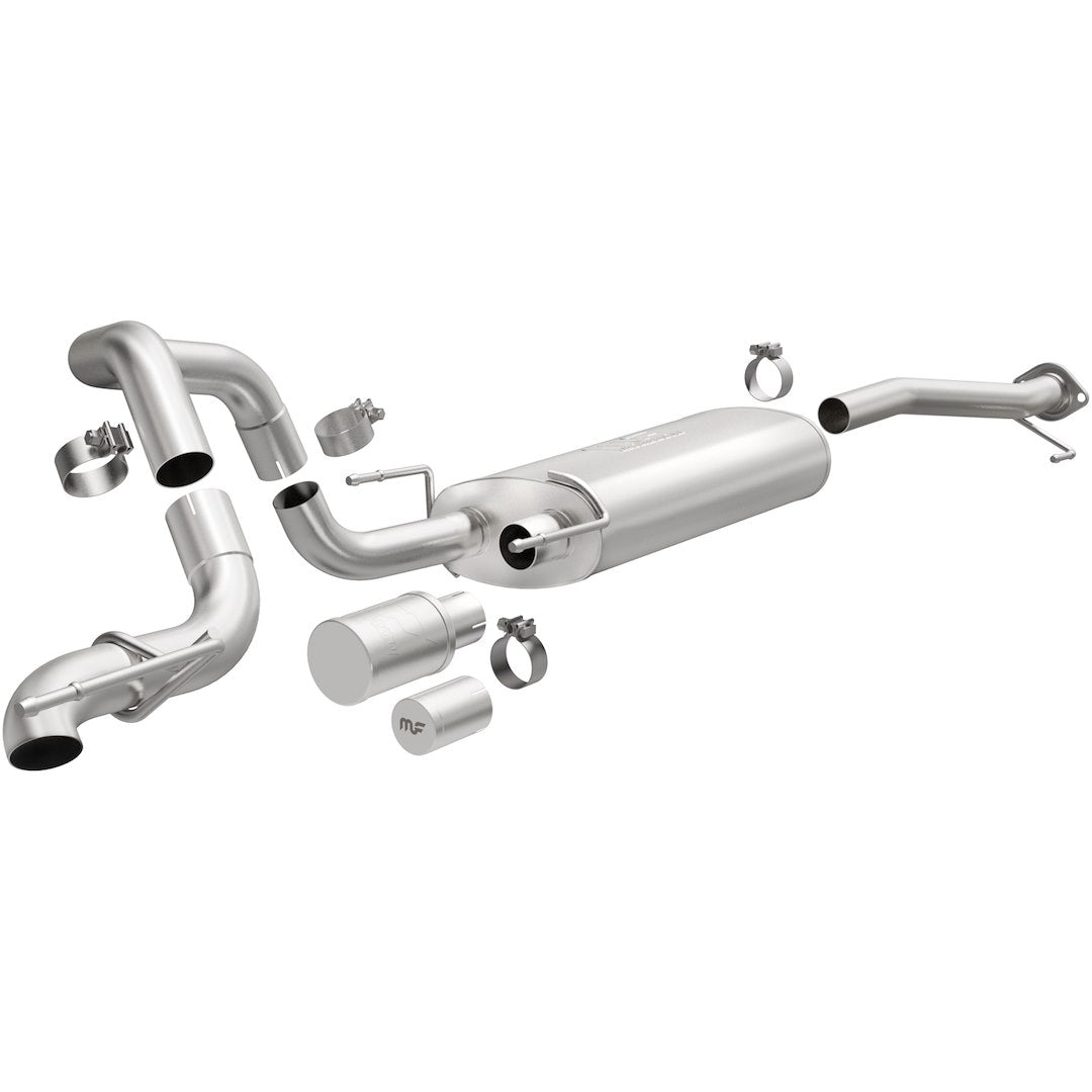 MagnaFlow 19546 Overland Cat-Back Exhaust Kit for 4Runner