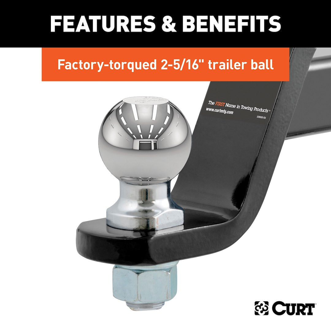 Curt 45042 Trailer Hitch Ball Mount - image 5