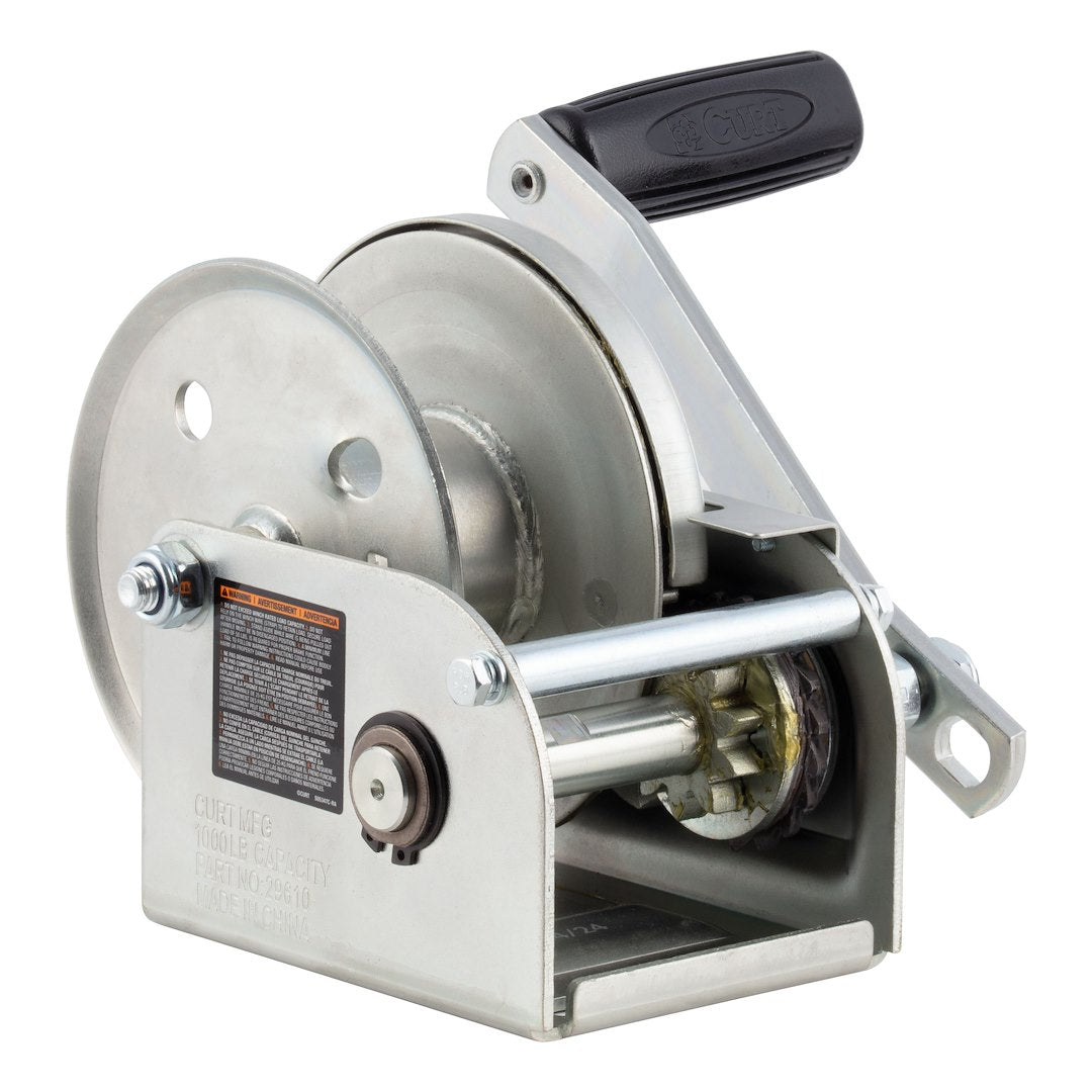 CURT 29610 1,000-Pound Manual Brake Winch - image 2