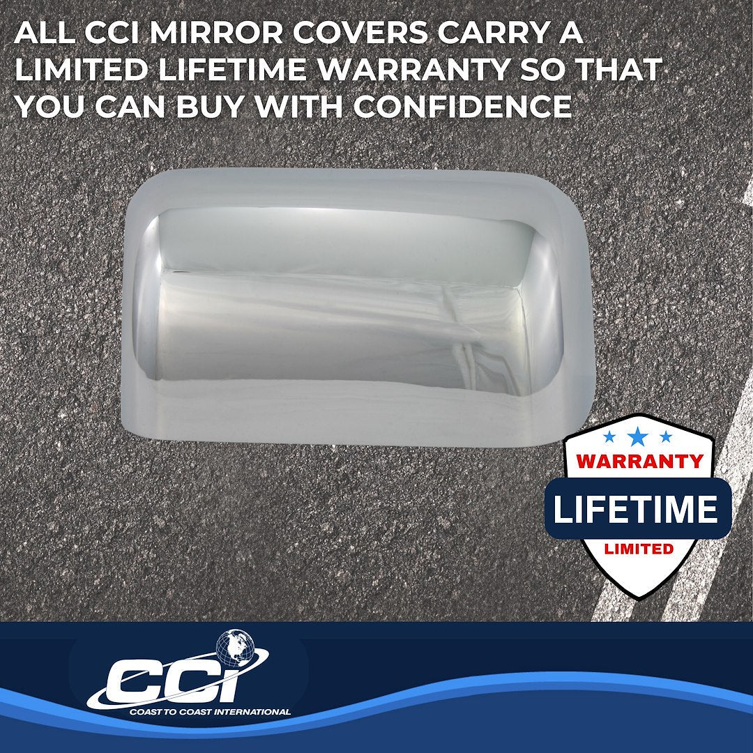 Coast To Coast MC67409A F-150 Chrome Tow Mirror Top Covers - image 4