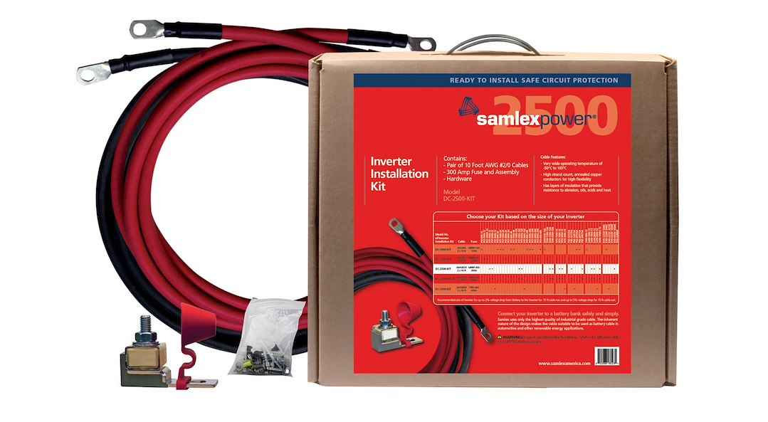 Samlex America DC-2500-KIT Power Inverter Installation Kit
