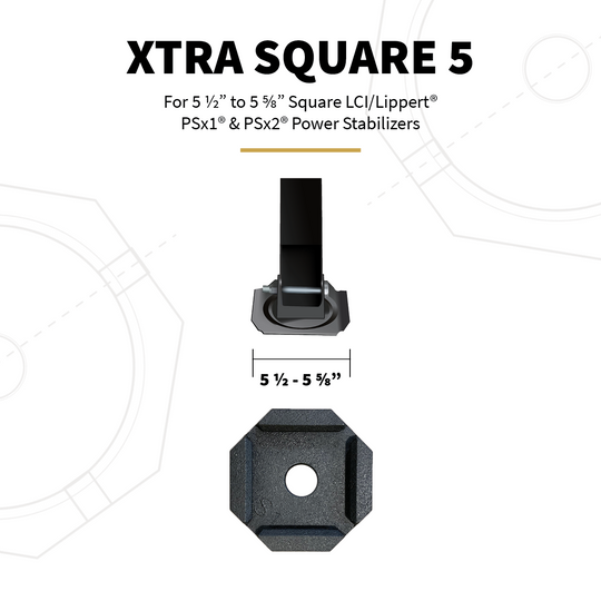 Snappad Xtrs5sp4 Leveling Jack Foot Pad - image 2