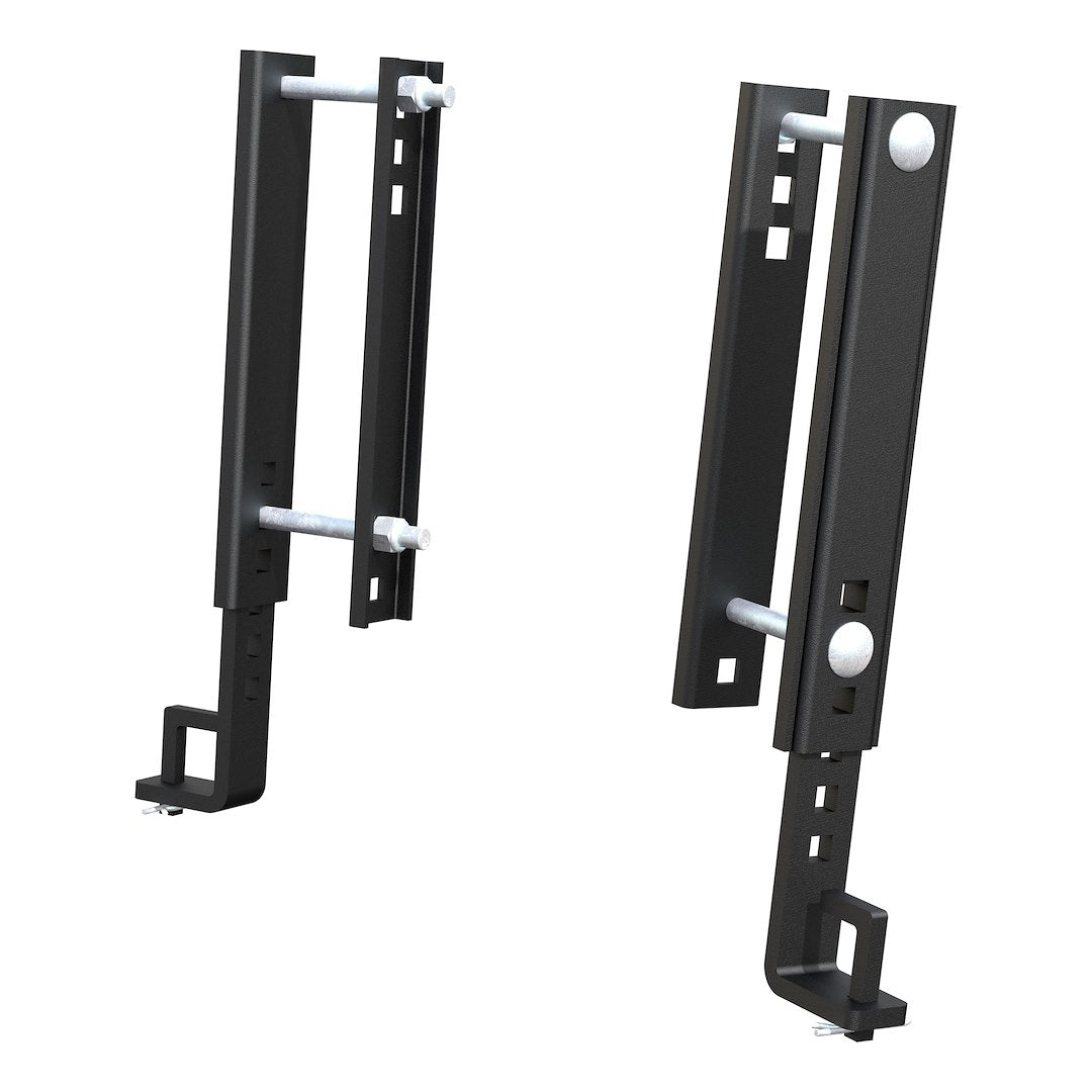 CURT Weight Distribution Hitch Bracket (17516) – Color: Black