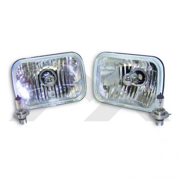 Crown Automotive RT28005 H4 Sealed-Beam Headlight Conversion Kit - image 1