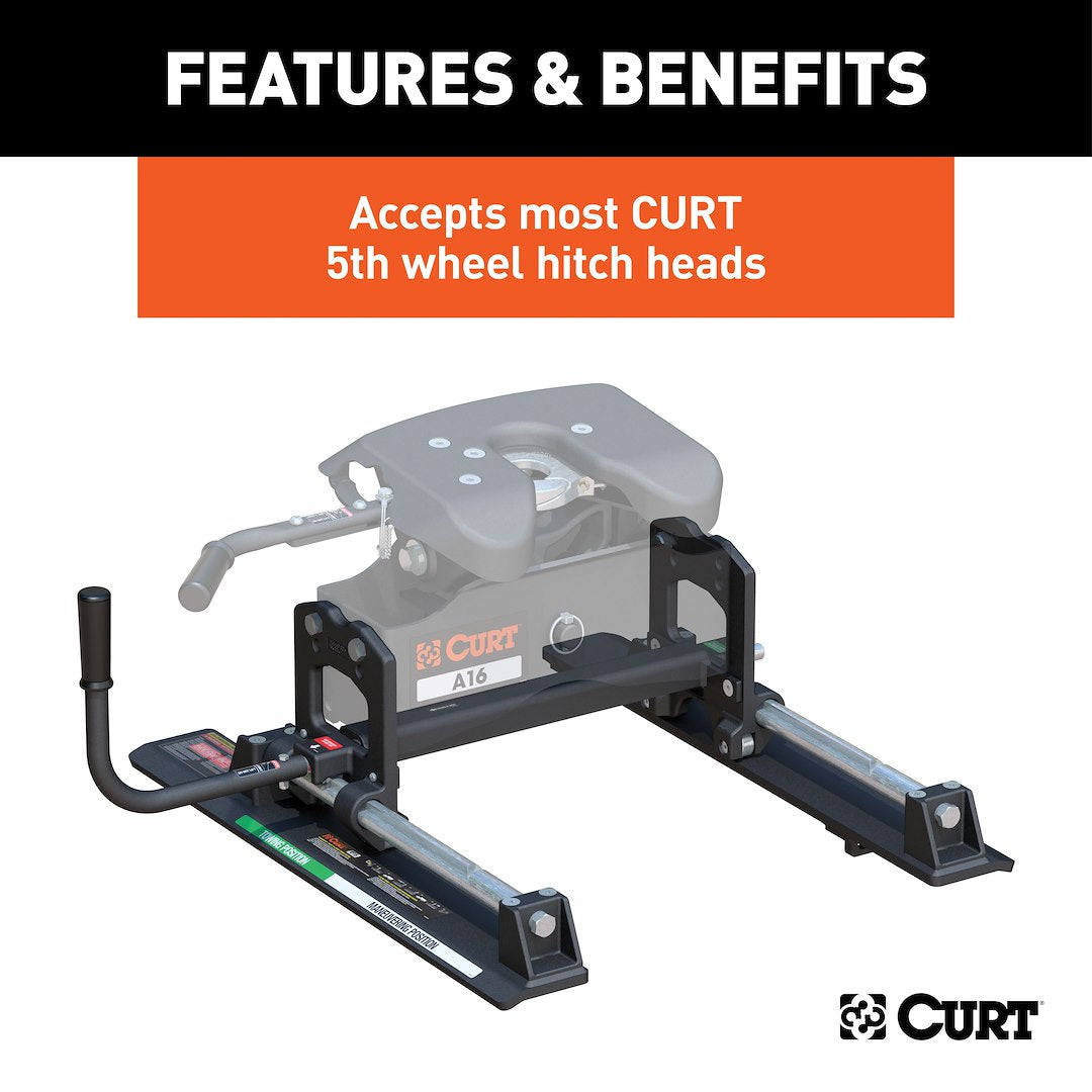 Curt 16560 Fifth Wheel Trailer Hitch Slider - image 4