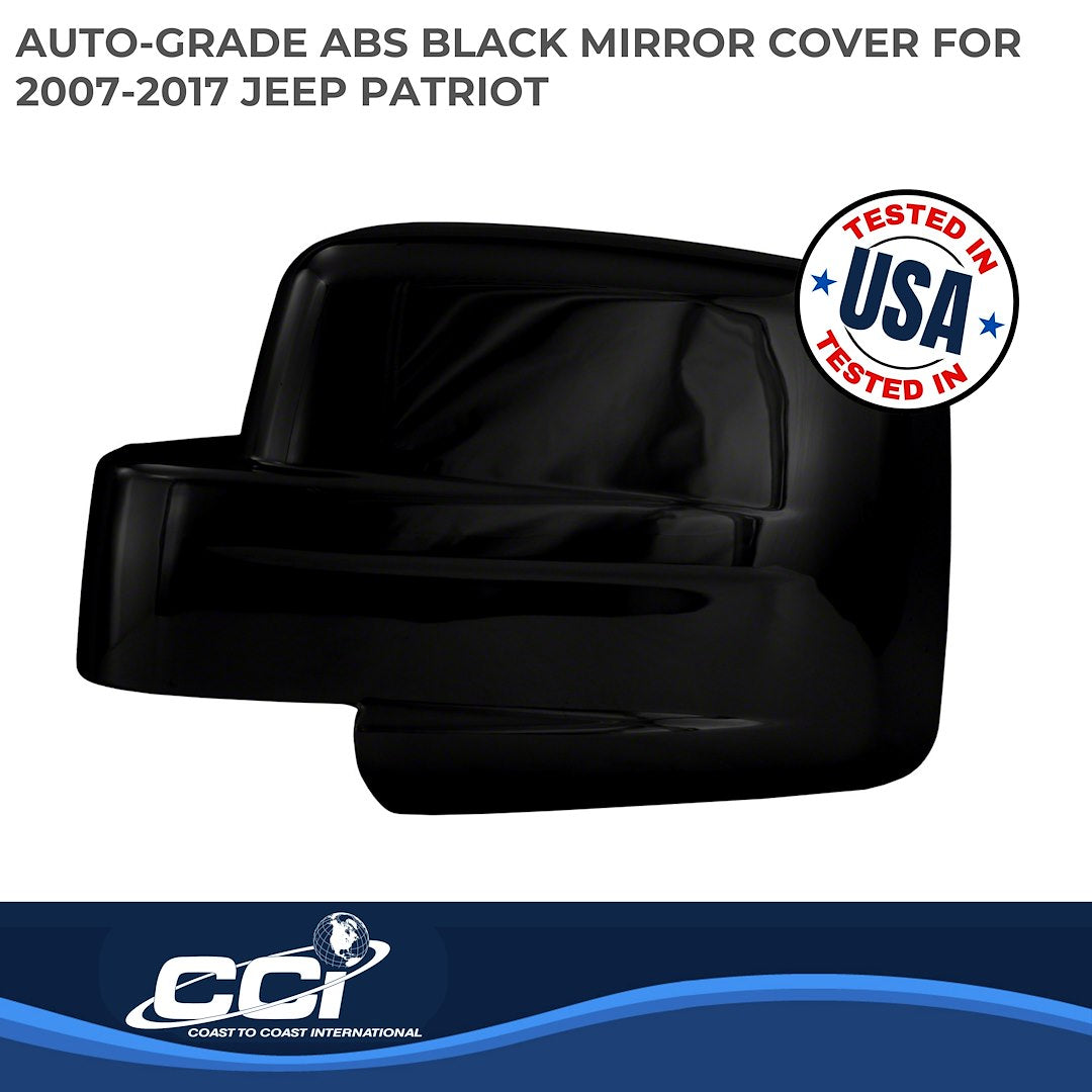 Coast To Coast MC67424BK Patriot Gloss Black Mirror Covers - image 2