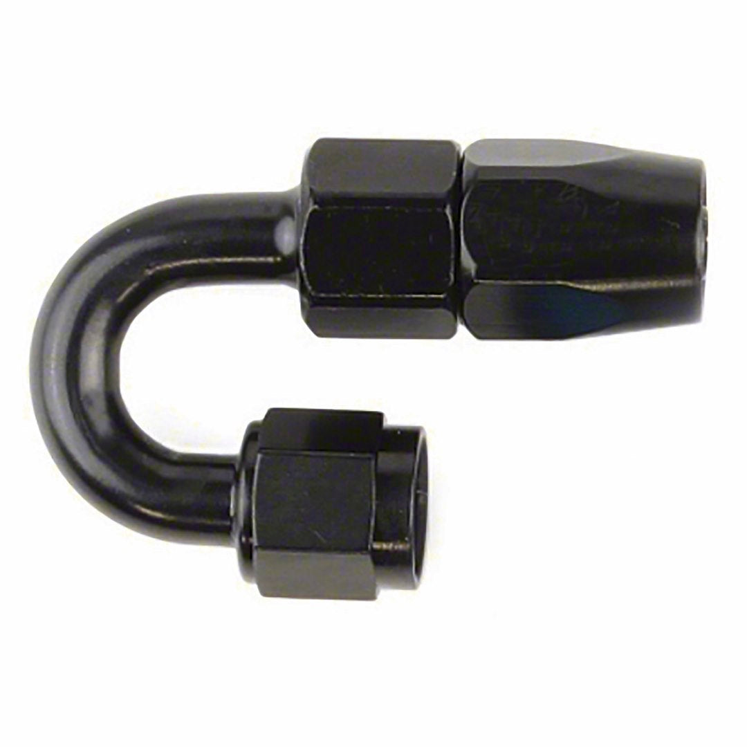 SpeedFX 511080BK Black 180-Degree -10 AN Hose End