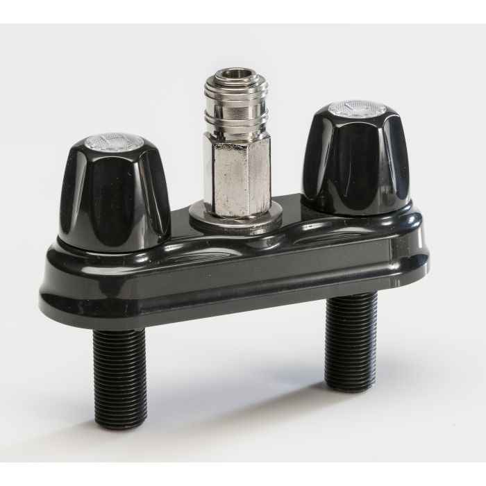 Empire Faucet EMPRQDCBLK Exterior Hot/Cold Quick-Connect Port - Black