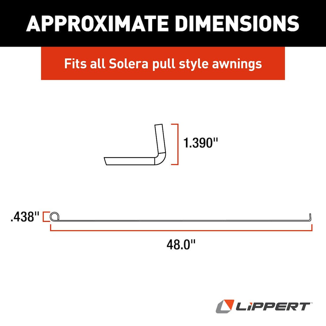 Lippert Components 344391 Awning Pull Wand - image 5