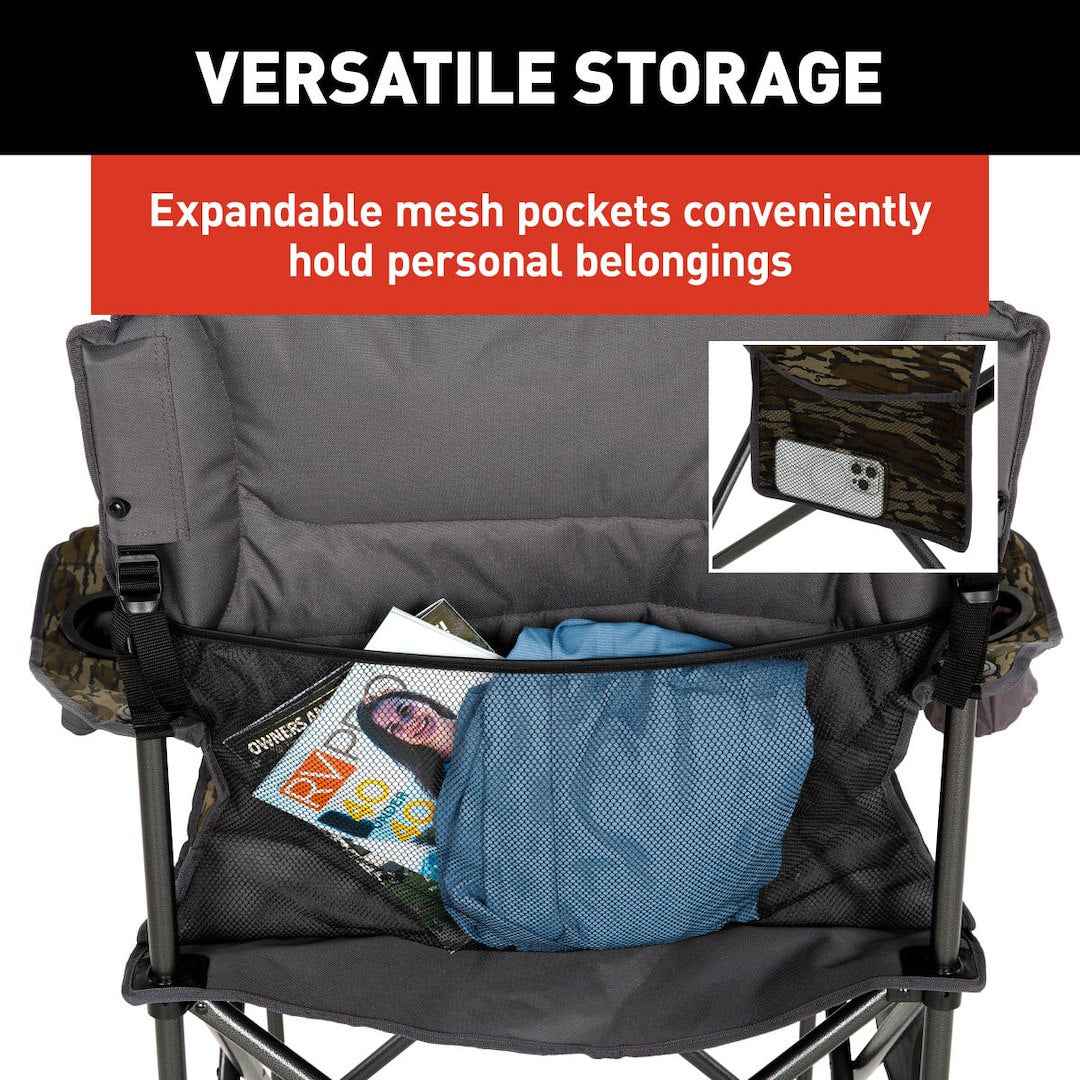 Lippert 2023053729 Folding Camp Chair - 500 lb, Camouflage