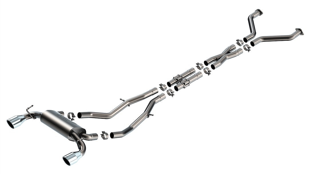 Borla S-Type Cat Back System Dual Dual Exhaust System Kit 140929 - image 1
