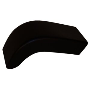 Crown Automotive 52040027 Matte Black Front Bumper End Cap - image 3