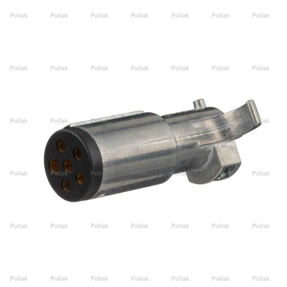 Pollak Pro Semi-universal 6 Round Trailer Wiring Connector 6P100V
