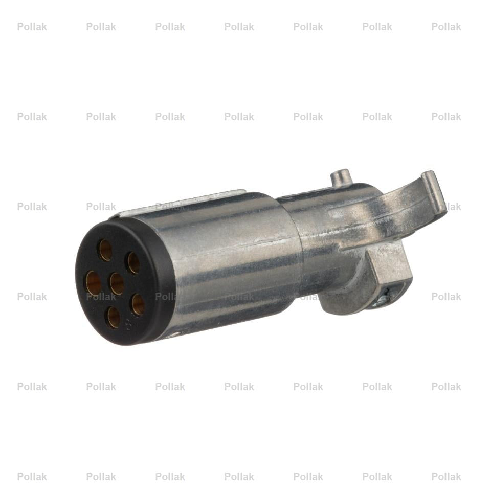 Pollak Pro Semi-universal 6 Round Trailer Wiring Connector (6P100V)