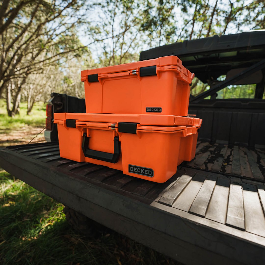 Decked A0010-SIXR-ORG Sixer 16 Blaze Orange Organizer