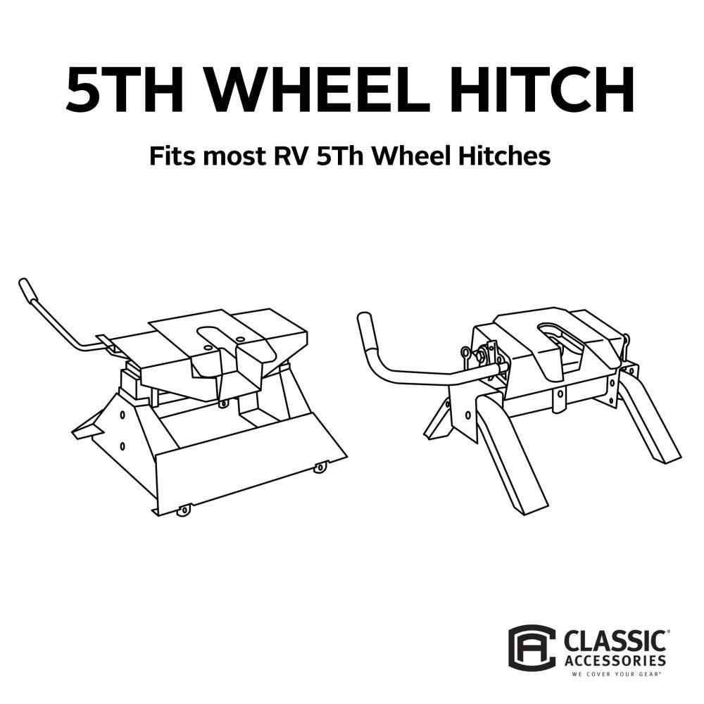 Classic Accessories 116010401 5th-Wheel Hitch Cover