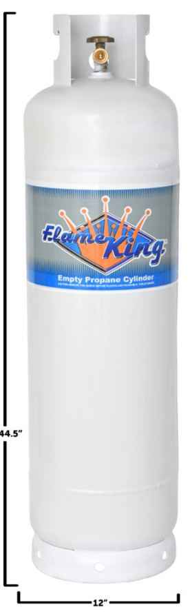 Flame King YSN60LB Propane Tank - 60 lb