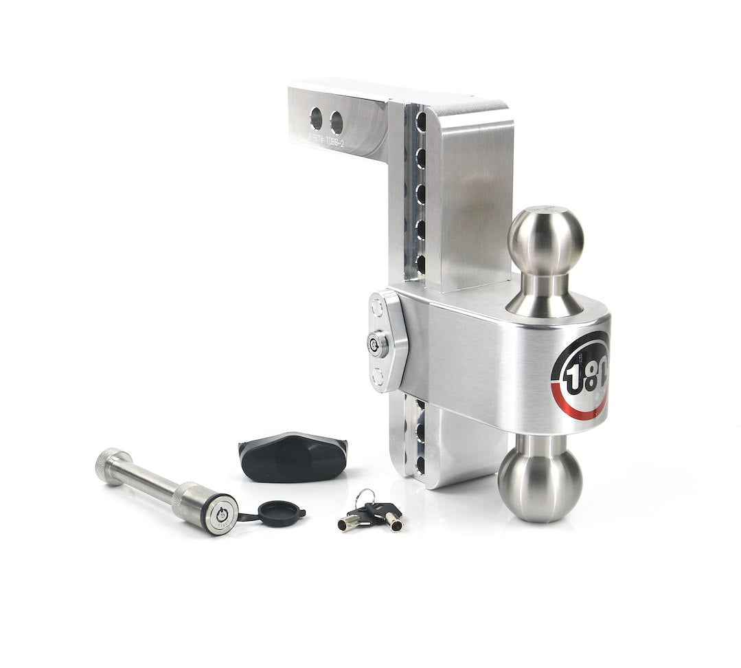 Weigh Safe LTB8-2-KA Scale Ball Mount - 2 in, 8 in Drop
