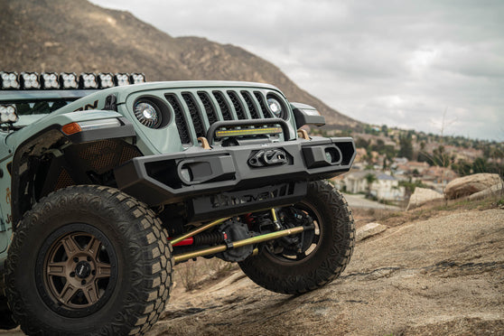 DV8 Offroad FBJL-13 OE Plus Steel Front Bumper