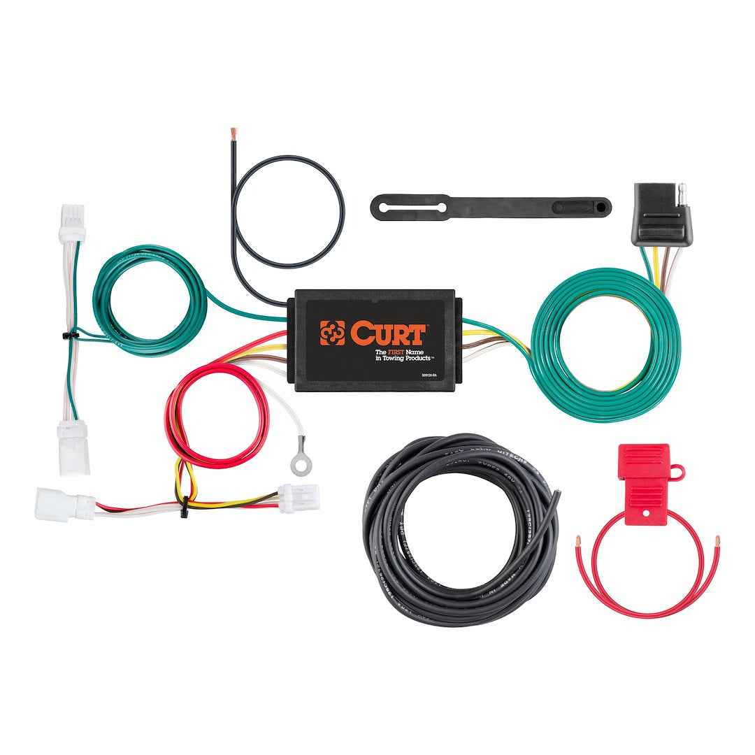 CURT 56376 Custom 4-Way Flat Wiring - Kia Niro