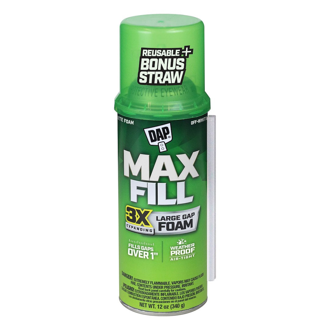 Dap 7565000043 Door and Window Foam Sealant, 12 oz