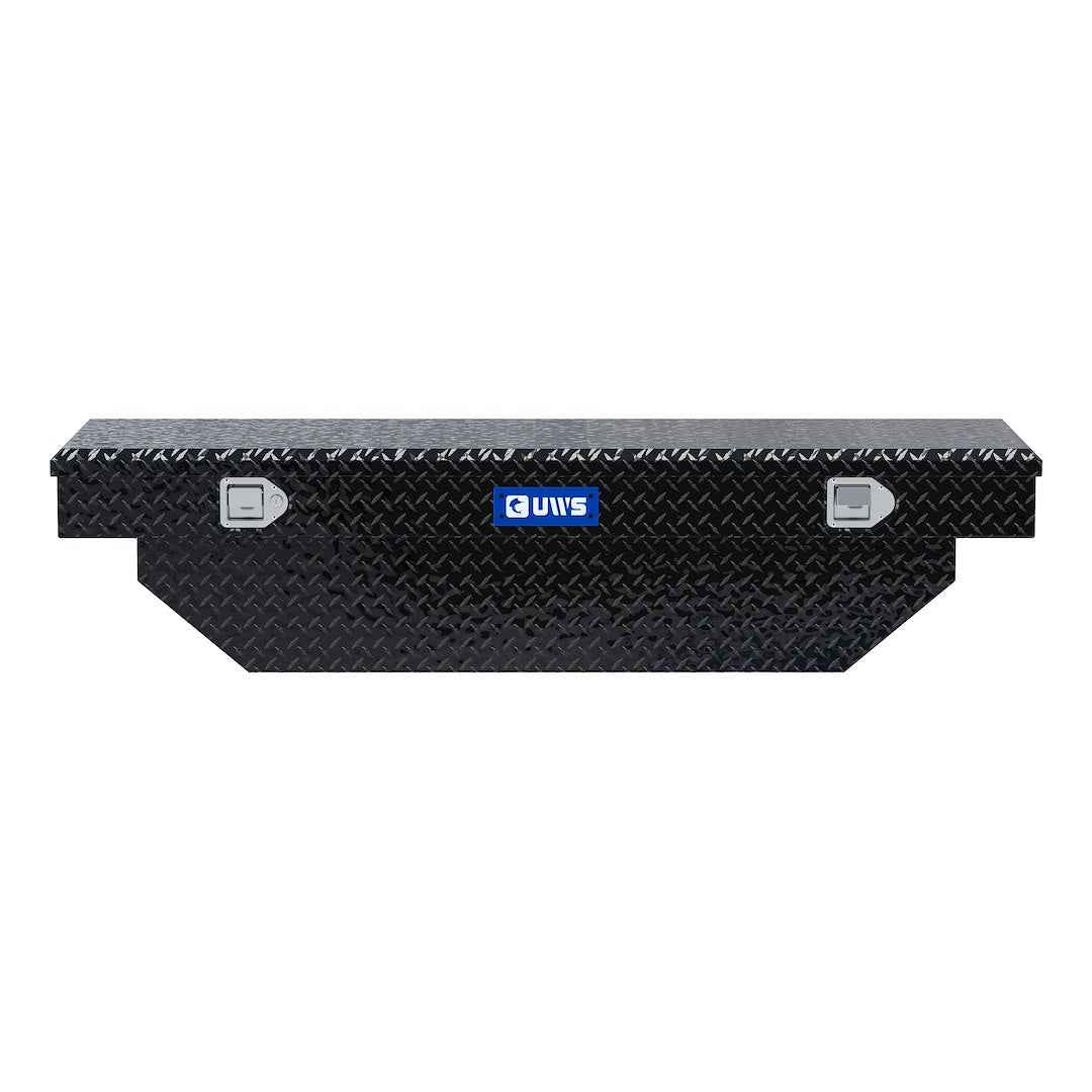 UWS TBS-63-A-BLK 63-7/8 in Aluminum Crossover Tool Box - Black