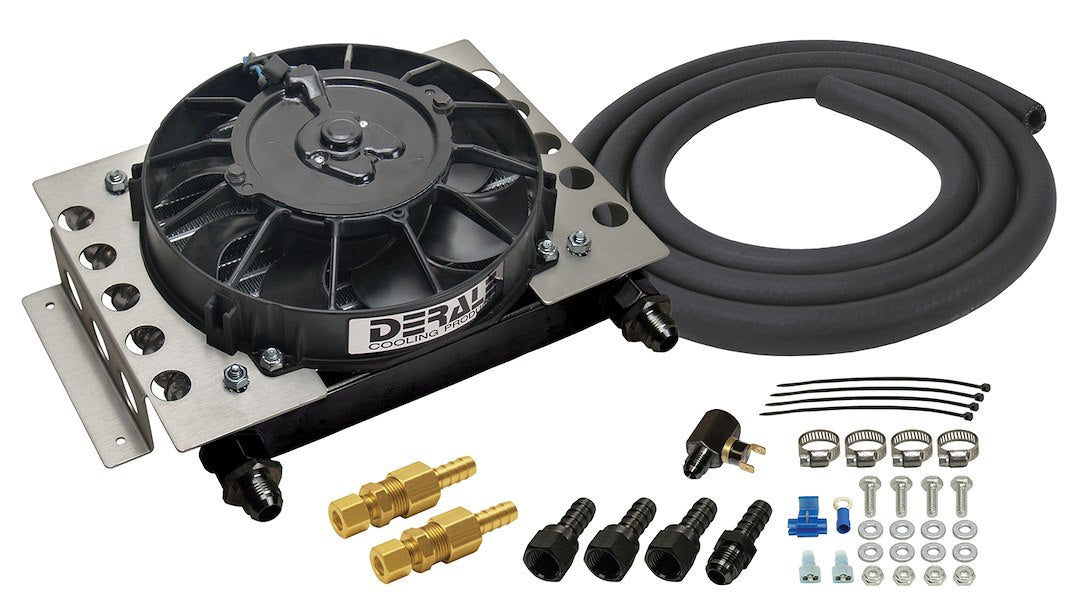Derale 15950 15-Row Transmission Fluid Cooling Unit - image 1