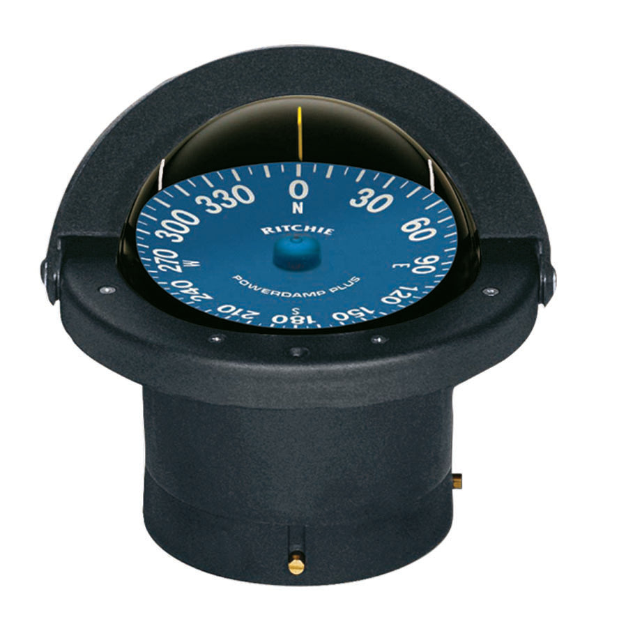 Ritchie Ss-2000 Black Flush-Mount Compass