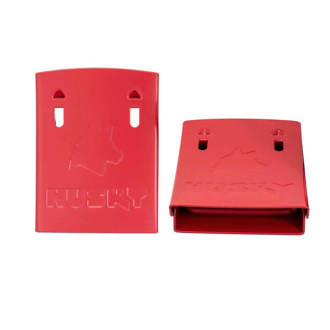 Husky Towing 38512 Steel Wheel Chocks - Red, Pair
