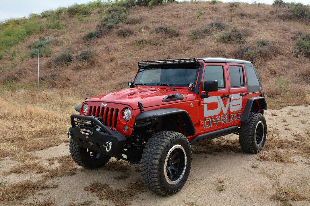 DV8 Offroad HDMB07-02 Black Vented Heat-Dispersion Hood