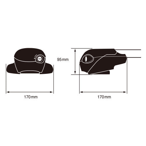 Inno Racks XS201 Roof Rack Cross Bar Mounting Kit