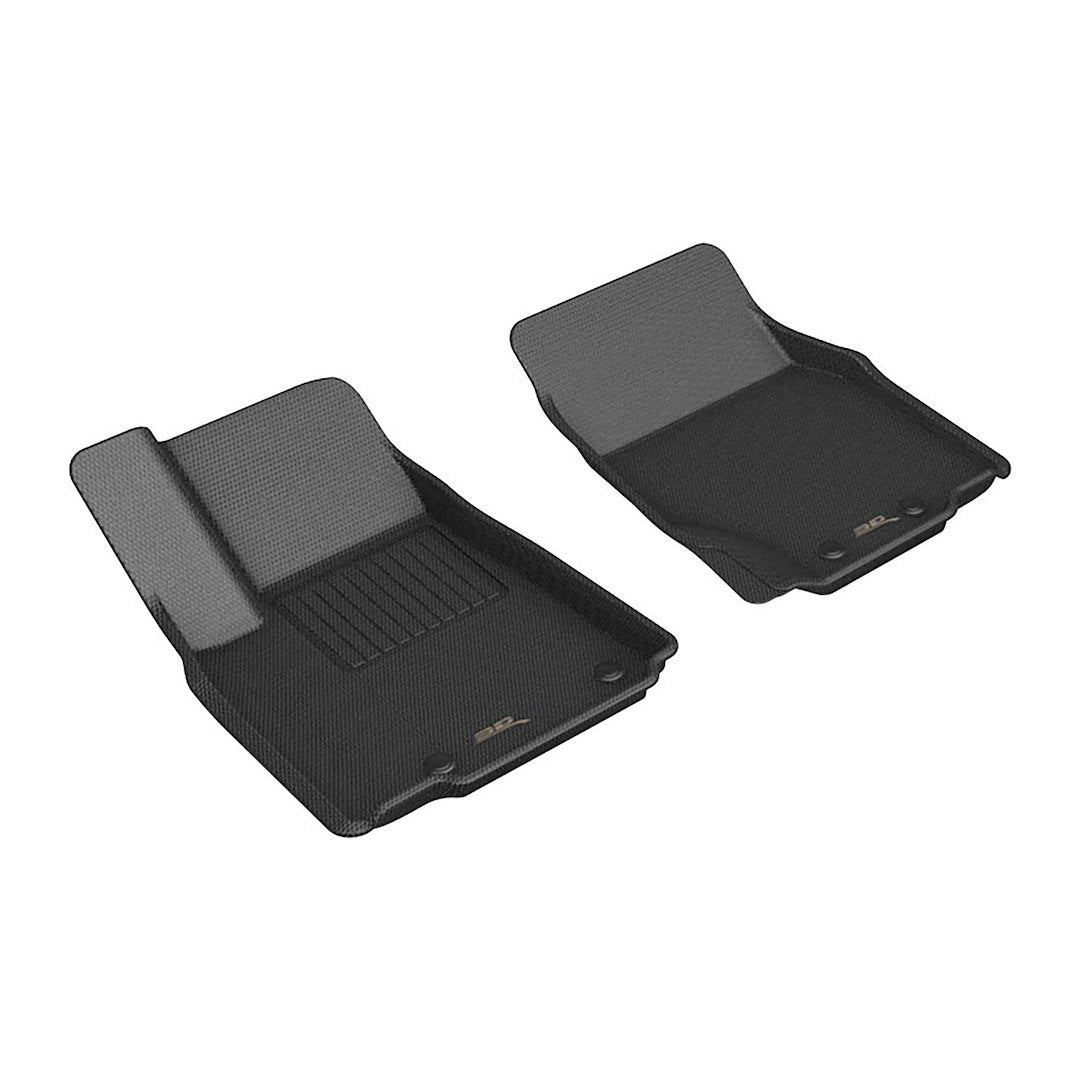3D Mats KAGU Floor Liner Thermoplastic Rubber Of Carbon Fiber Texture L1JP02601509 - image 2