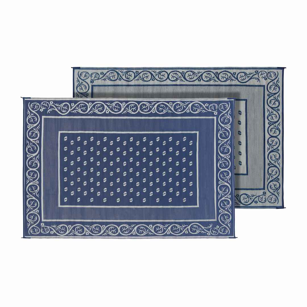 Faulkner 48701S Reversible Patio Mat - 12 ft x 9 ft