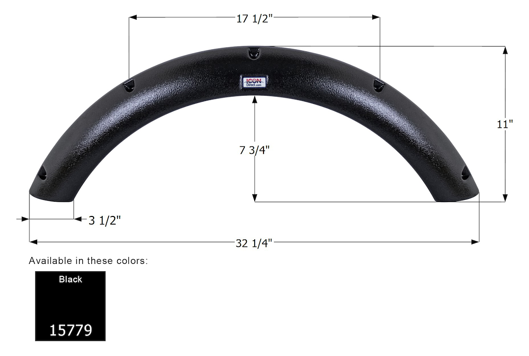 Icon 15779 Fender Skirt
