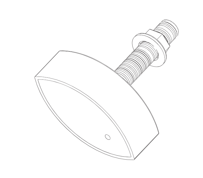 Si-Tex Cb131h600 Bronze-Stem 600W CHIRP Transducer