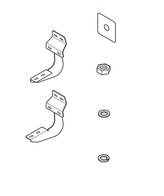 Raptor RB-0301-BK Running Board Mounting Kit