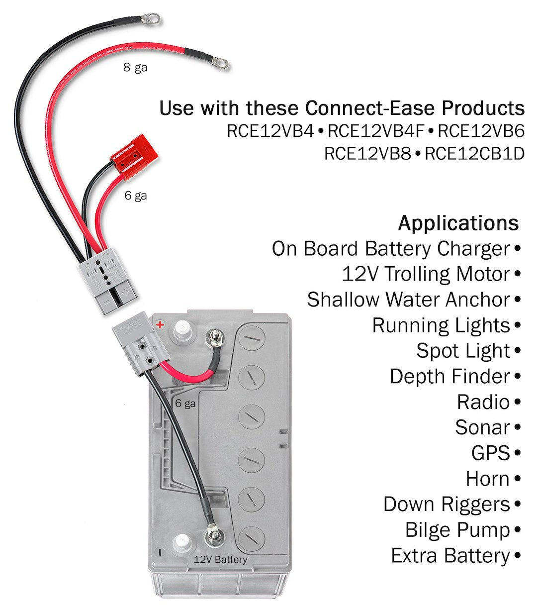 Connect-Ease Rce12vbm6k Battery Connection Harness - image 3