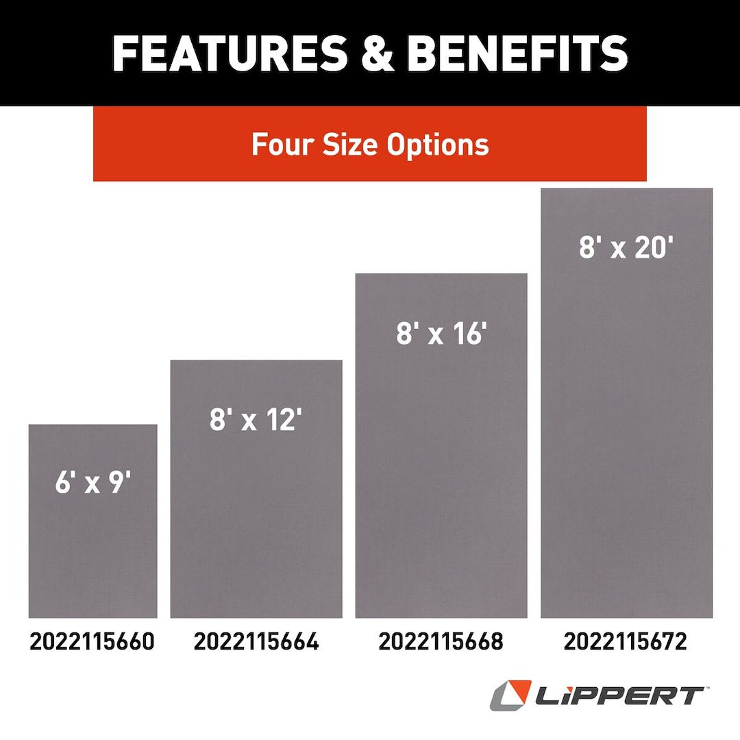 Lippert Components Lippert Polyvinyl Patio Mat (2022115668)
