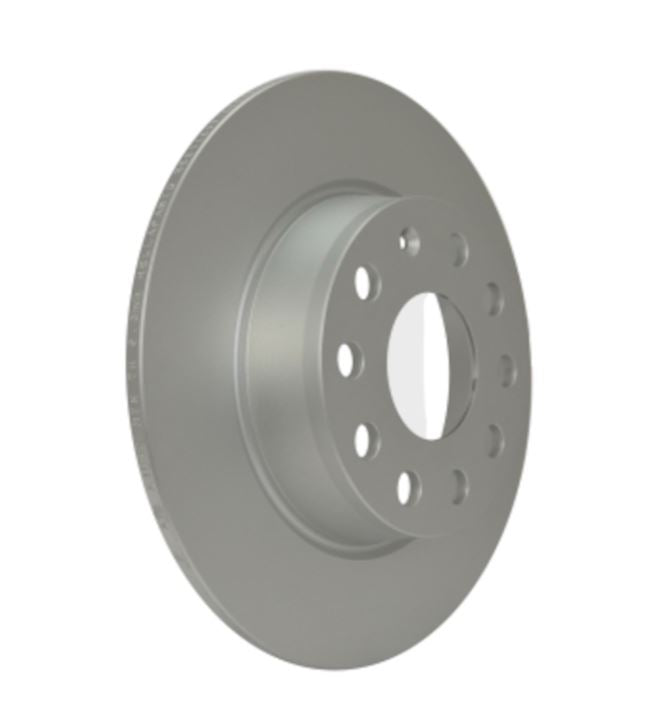 Hella 355116972 Solid Disc Brake Rotor