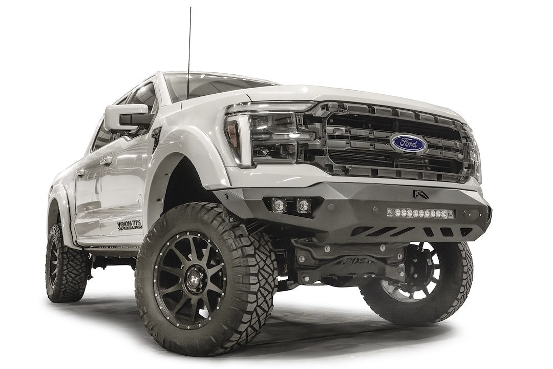 Fab Fours FF24-D6551-1 Vengeance Matte Steel Bumper