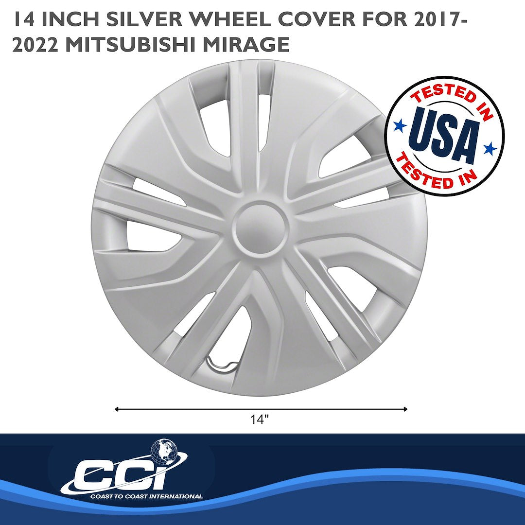 Coast To Coast 49514S Mirage Silver Wheel Covers - image 3