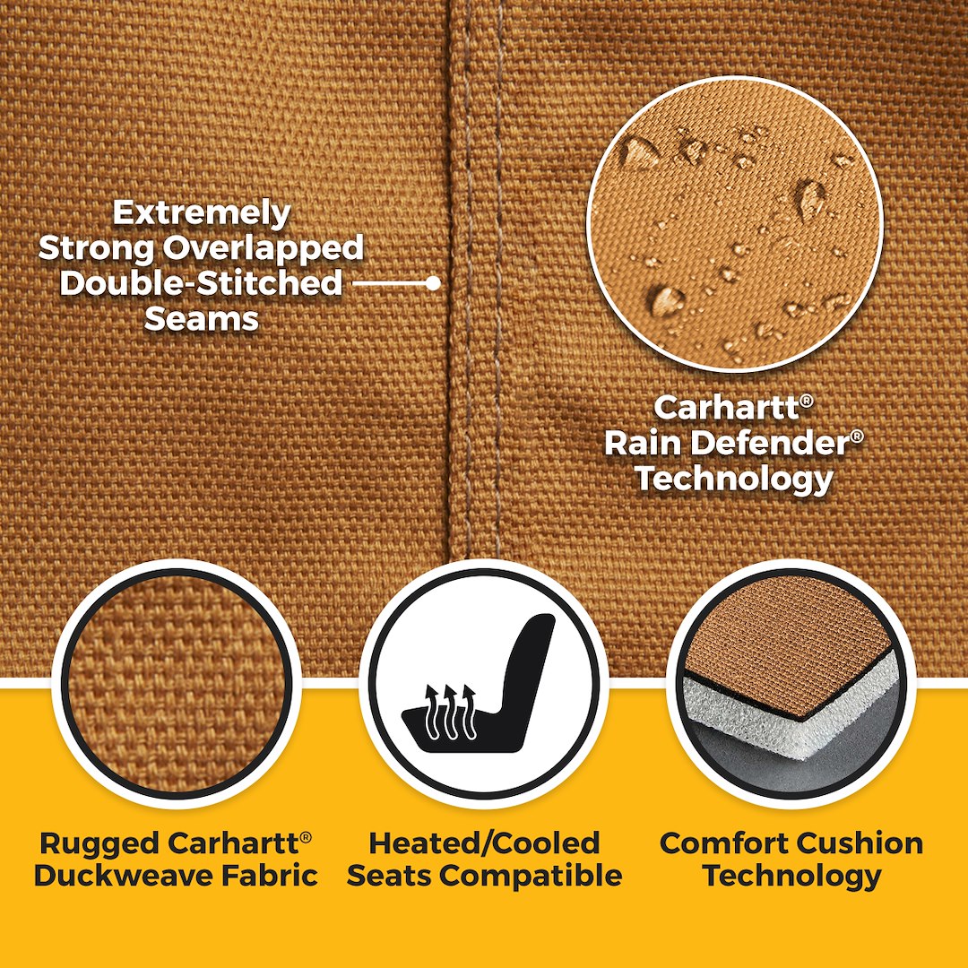 Covercraft GTF4343ABN Carhartt Brown Front Bucket Covers - image 4