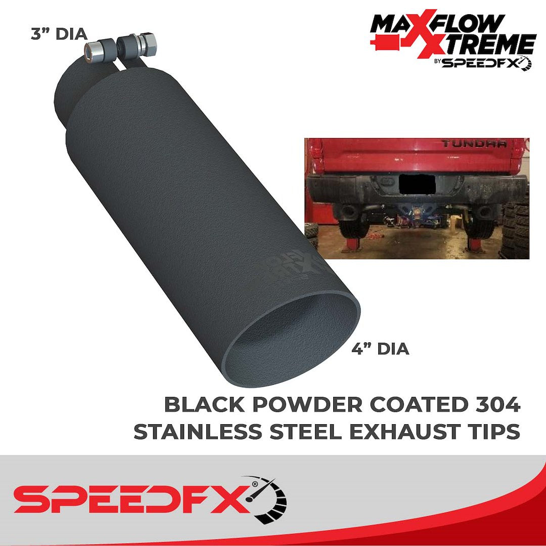 SpeedFX 50800 MaxFlow Xtreme Tundra Cat-Back Exhaust