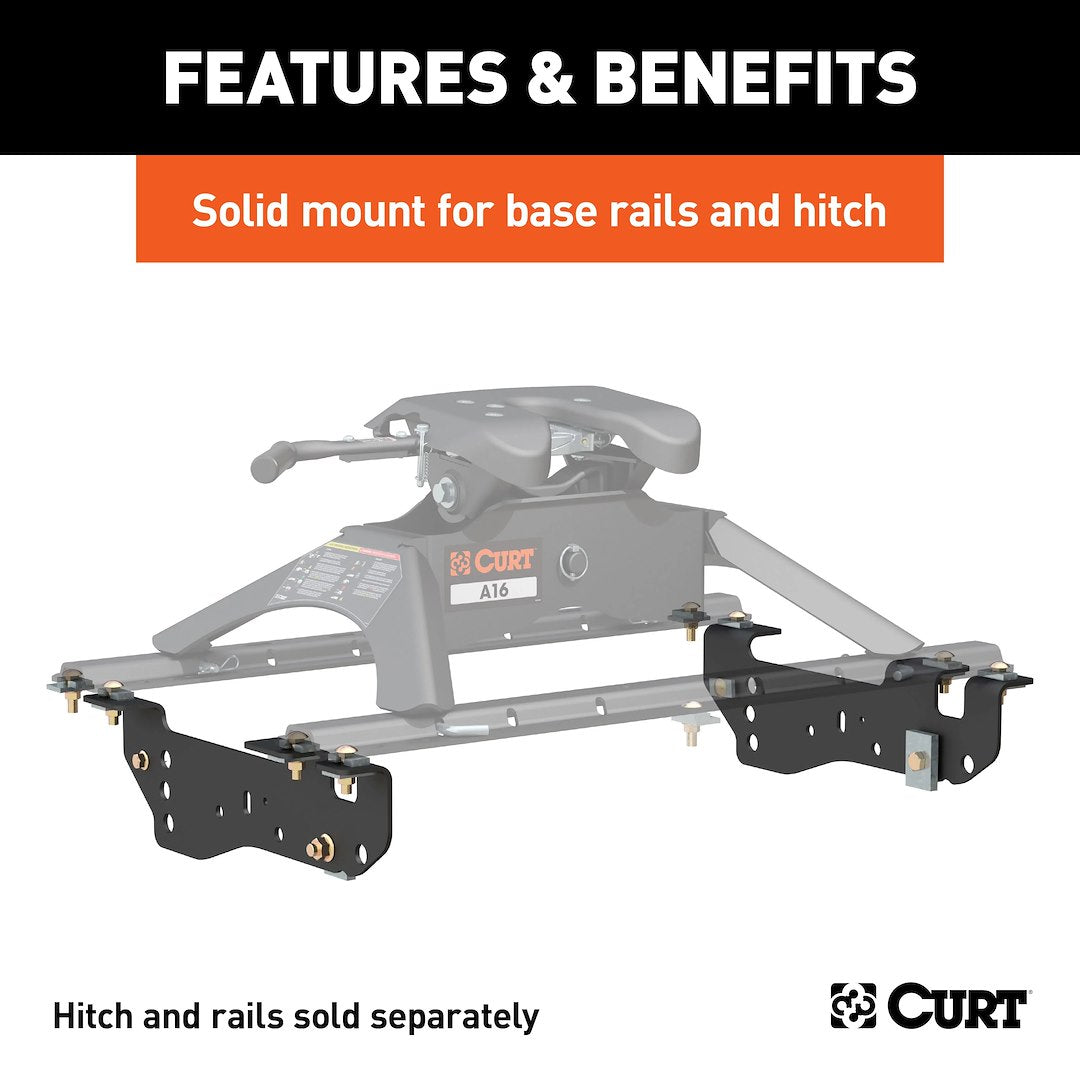 Curt 16448 Fifth Wheel Trailer Hitch Mount Kit - image 3