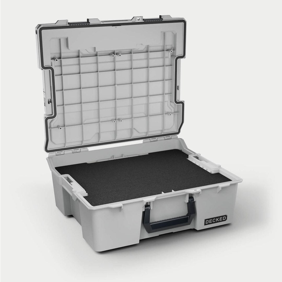 Decked A0020-HRAK-GRY Halfrack 32 Cool Gray Cargo Organizer